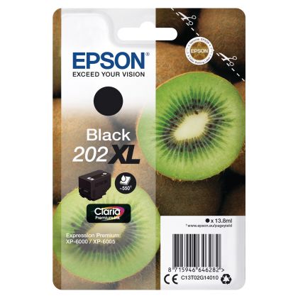 EPSON     Tintenpatrone 202XL    schwarz