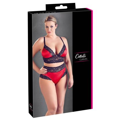 BH Set schwarz/rot 4XL