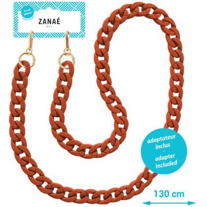 ZANAÉ     Phone Necklace Autumn Leaf