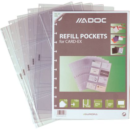 ADOC      Dokumententasche Bind-Ex    A4