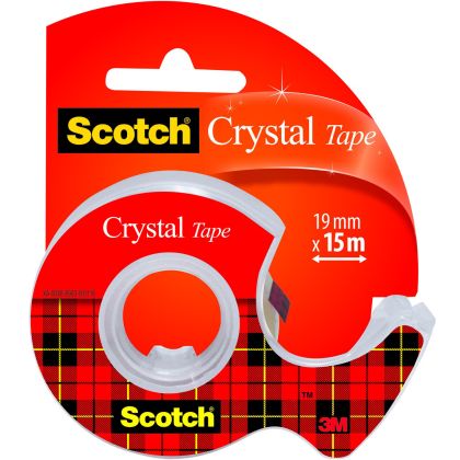 SCOTCH    Crystal Tape 600      19mmx15m