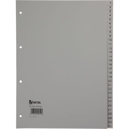 HETZEL    Register                    A4