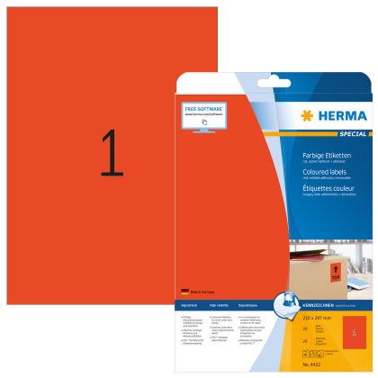 HERMA     Etiketten Special           A4
