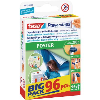 TESA      Powerstrips Poster    96 Stück