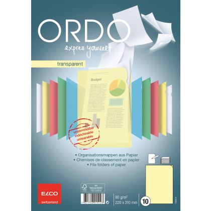 ELCO      Sichthülle Ordo             A4