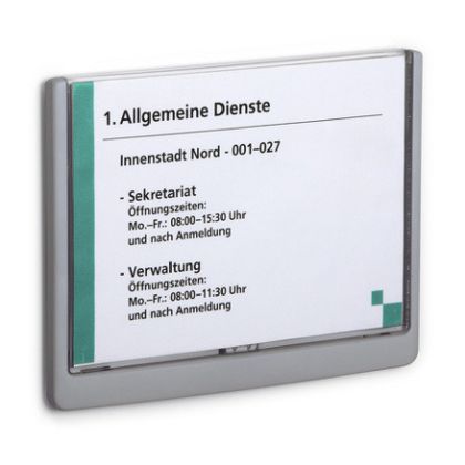 DURABLE   Türschild Click Sign        A5