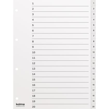 KOLMA     Register KolmaFlex          A4
