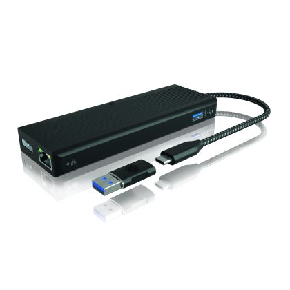 ICY BOX   Dual Dockingstation      black