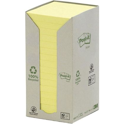POST-IT   Haftnotizen Recycling  76x76mm