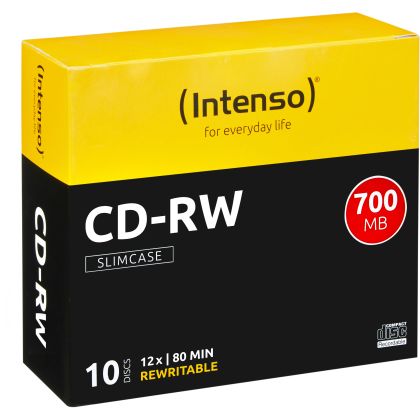 INTENSO   CD-RW Slim         80MIN/700MB