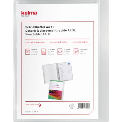 KOLMA     Schnellhefter Vario      A4 XL