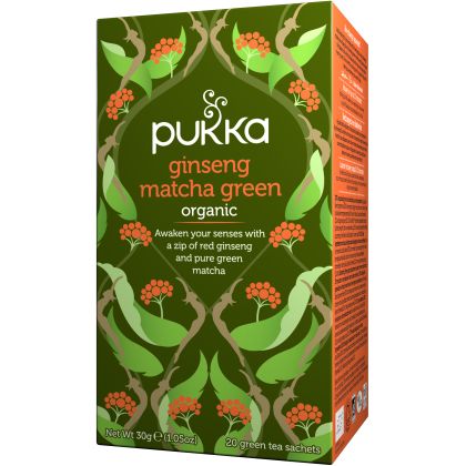 PUKKA     Ginseng Matcha Green