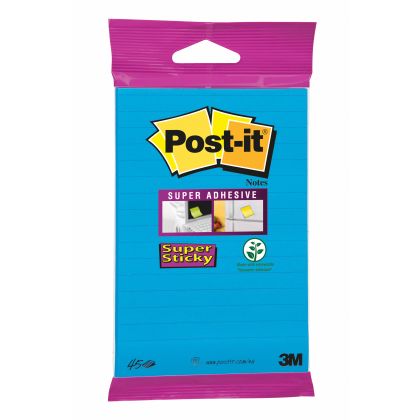 POST-IT   Block Super Sticky   102x152mm