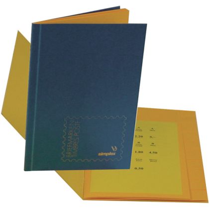 SIMPLEX   Briefmarkenbuch      17,5×24cm