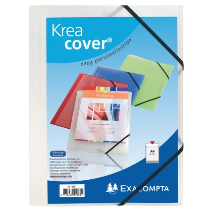 EXACOMPTA Gummibandmappe              A4