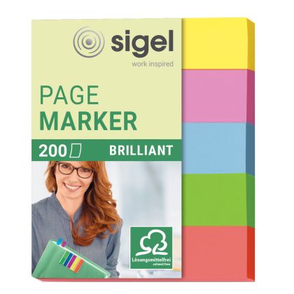 SIGEL     Haftnotizen BRILLANT   12x50mm