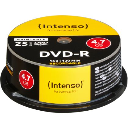 INTENSO   DVD-R Cake Box          4.7 GB