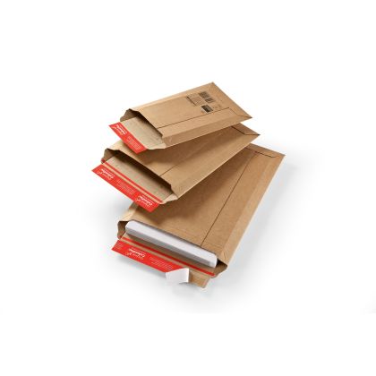 COLOMPAC  Versandtaschen braun        A4