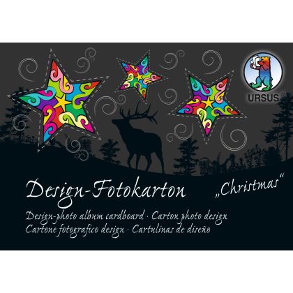 URSUS     Fotokarton-Block Christmas  A6