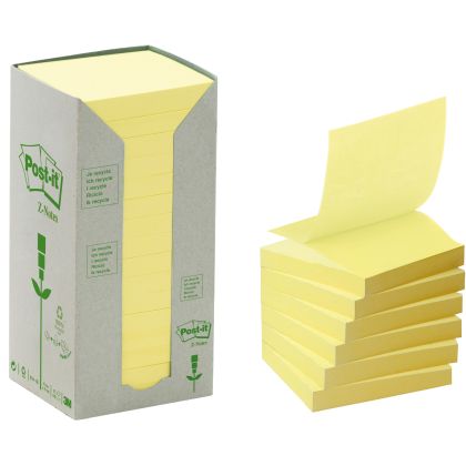 POST-IT   Green Z-Notes          76x76mm