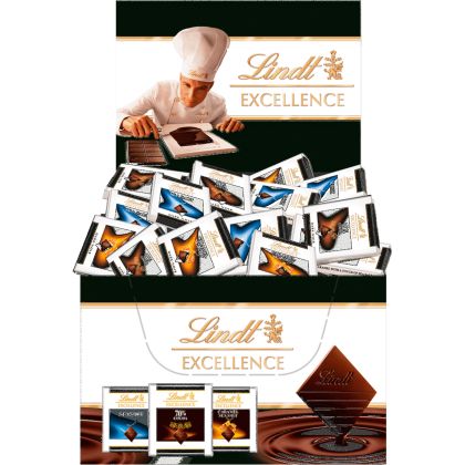 LINDT     Excellence Mini Dunkel assort