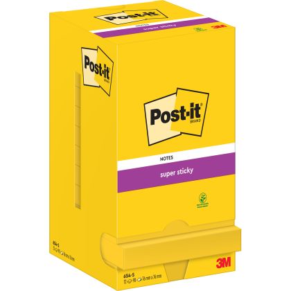 POST-IT   Notes Super Sticky     76x76mm