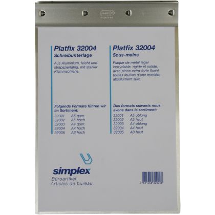 SIMPLEX   Schreibunterlage Platfix