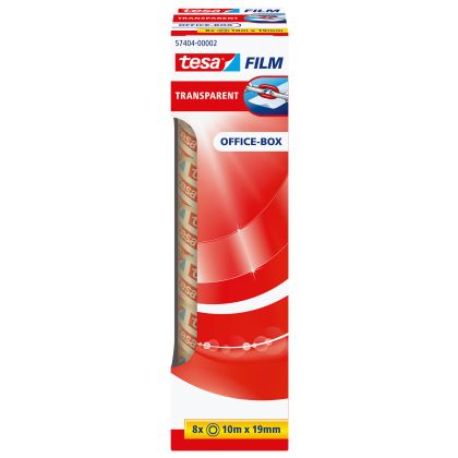 TESA      Klebeband transp.Box  10mx19mm