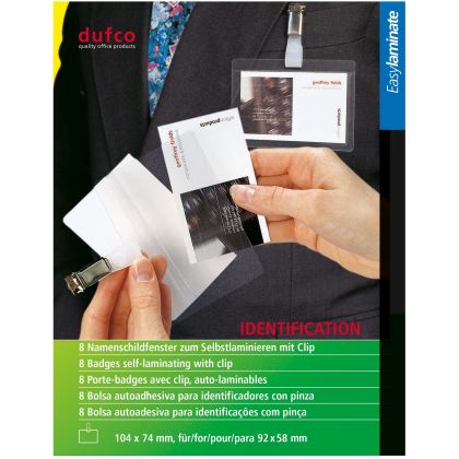 DUFCO     Karten Self. lam.