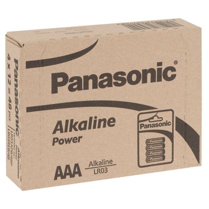 Batterie Panasonic AAA 12x4er