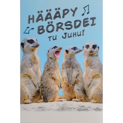ABC       Geburtstagskarte        Häääpy