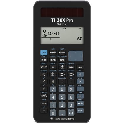 TEXAS     MathPrint D/F