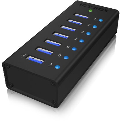 ICY BOX   7 Port Hub             USB 3.0