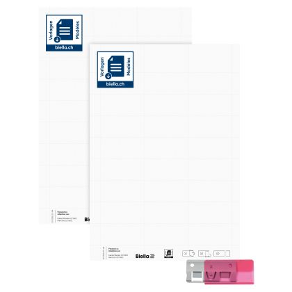BIELLA    Etiketten              60x30mm