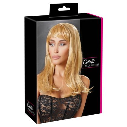 Perücke blond, lang
