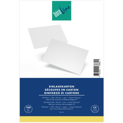 BÜROLINE  Einlagekarton für C5