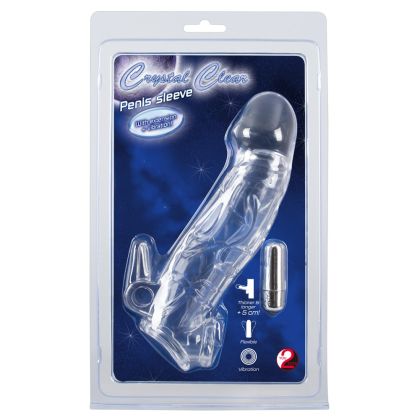 Crystal Clear Penisleeve Vibro