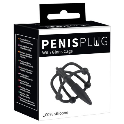Penisplug With Glans Cage
