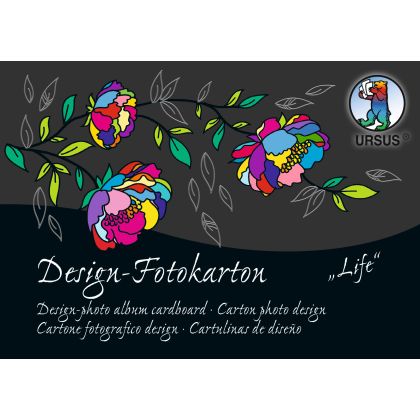 URSUS     Fotokarton-Block Life       A6