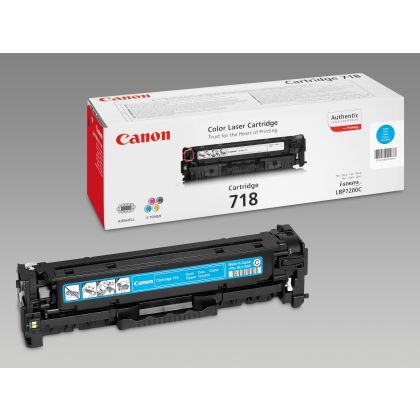 CANON     Toner-Modul 718           cyan