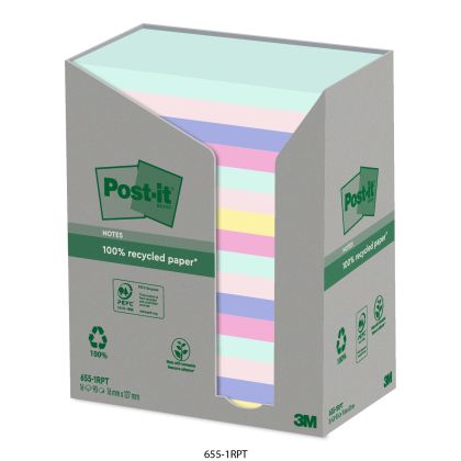 POST-IT   Haftnotizen Recycling 127x76mm