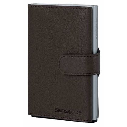 SAMSONITE Slide Up Wallet     dark brown