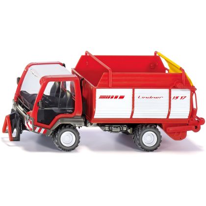 Lindner Unitrac mit Ladewagen