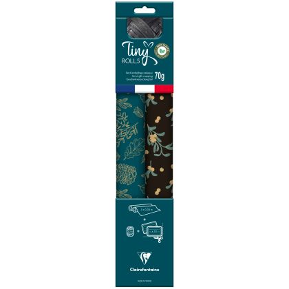 CLAIREFON Tiny Rolls Set    schwarz/blau