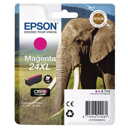 EPSON     Tintenpatrone 24XL     magenta