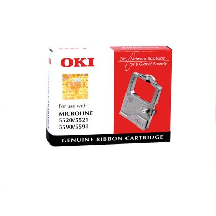 OKI       Farbband Nylon         schwarz