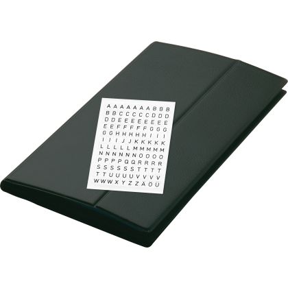 SIGEL     Visitenkarten-Mappe  300x180mm