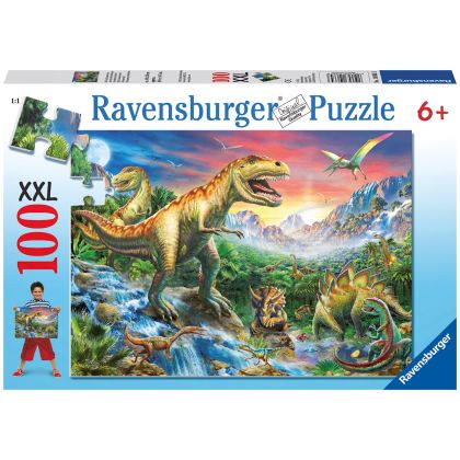 Puzzle Bei den Dinosaurier