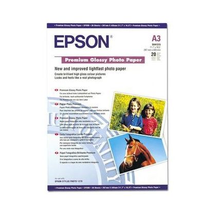 EPSON     Premium Glossy Photo Paper  A3
