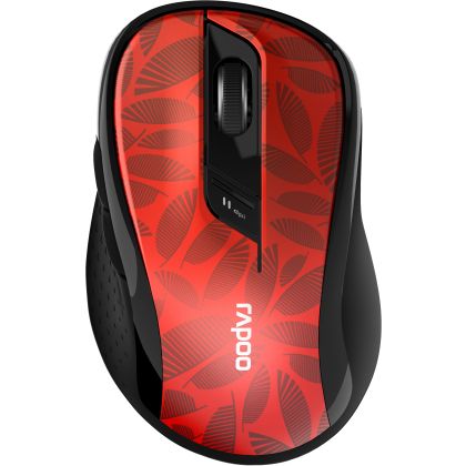 RAPOO     M500 Office Silent Mouse red
